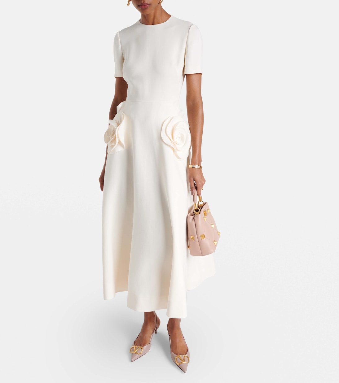 Slingback-Pumps VLogo Signature 50 aus Leder | Valentino Garavani