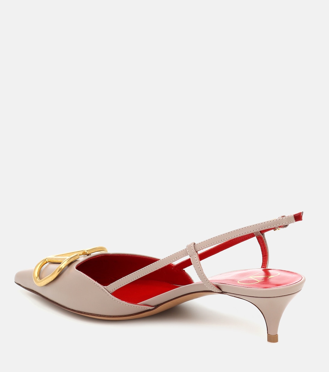 Slingback-Pumps VLogo Signature 50 aus Leder | Valentino Garavani