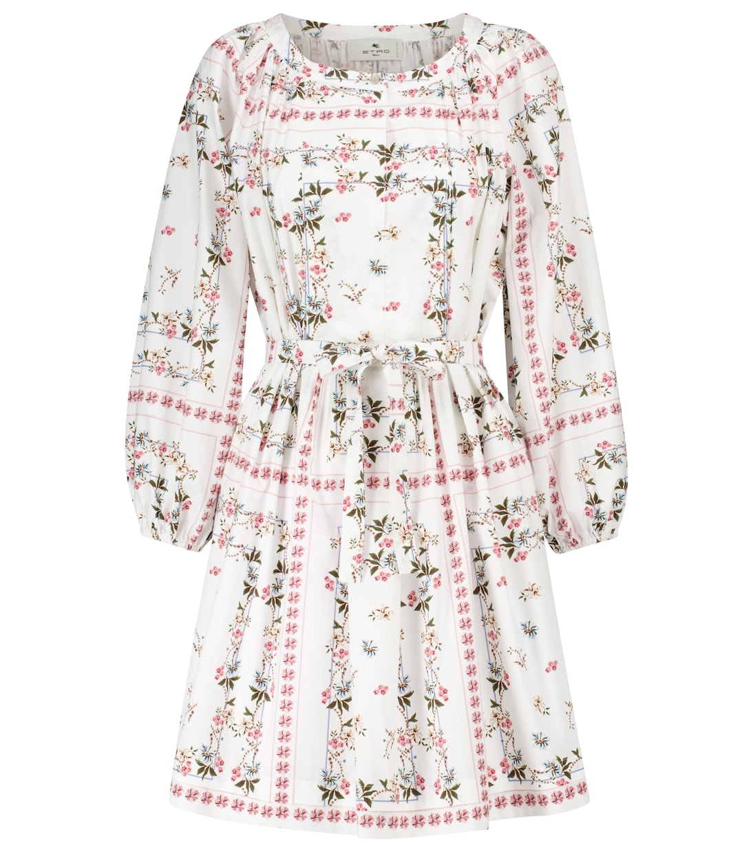 Floral cotton minidress | Etro