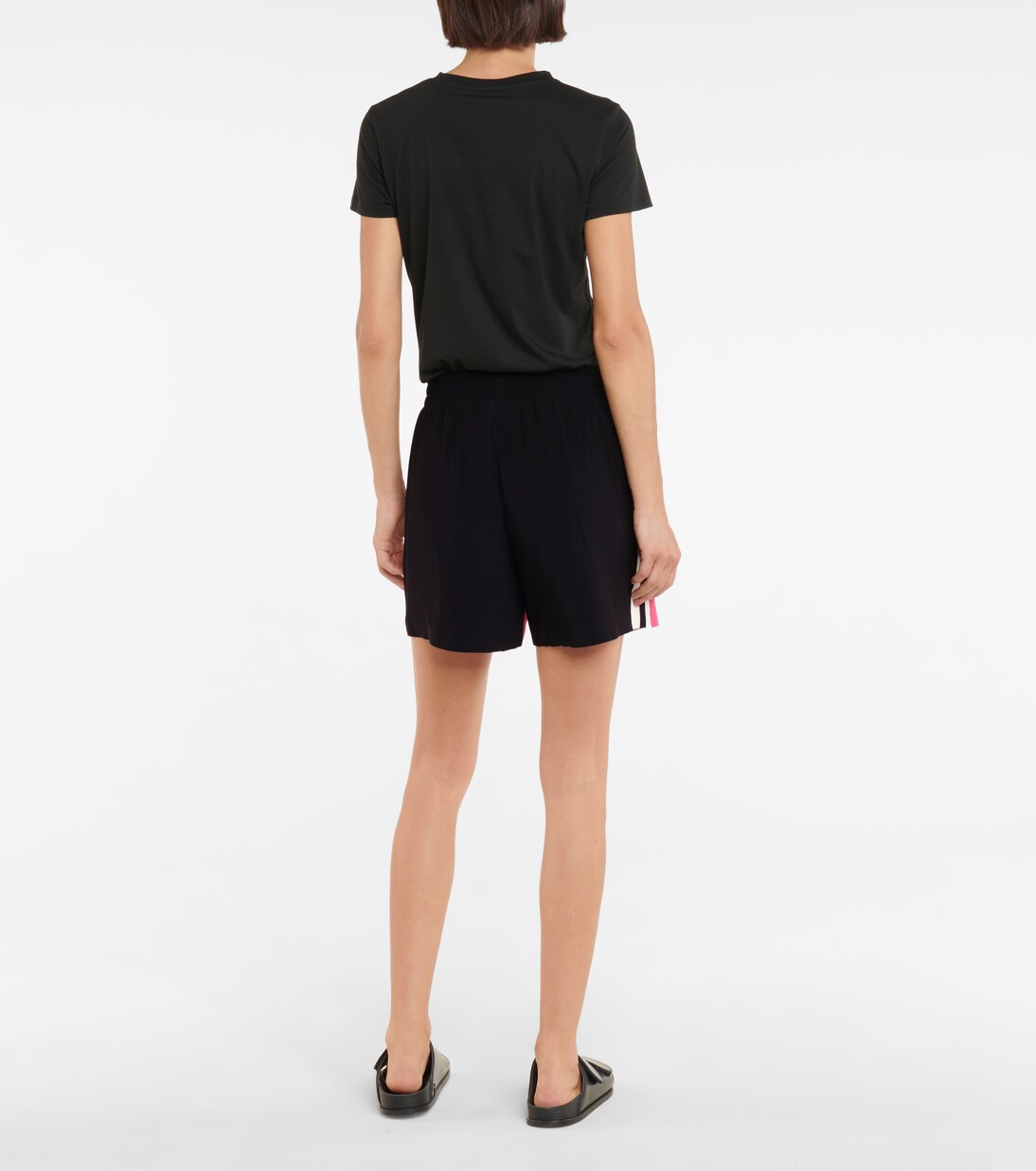 Shorts Boyfriend in jersey stretch | Norma Kamali