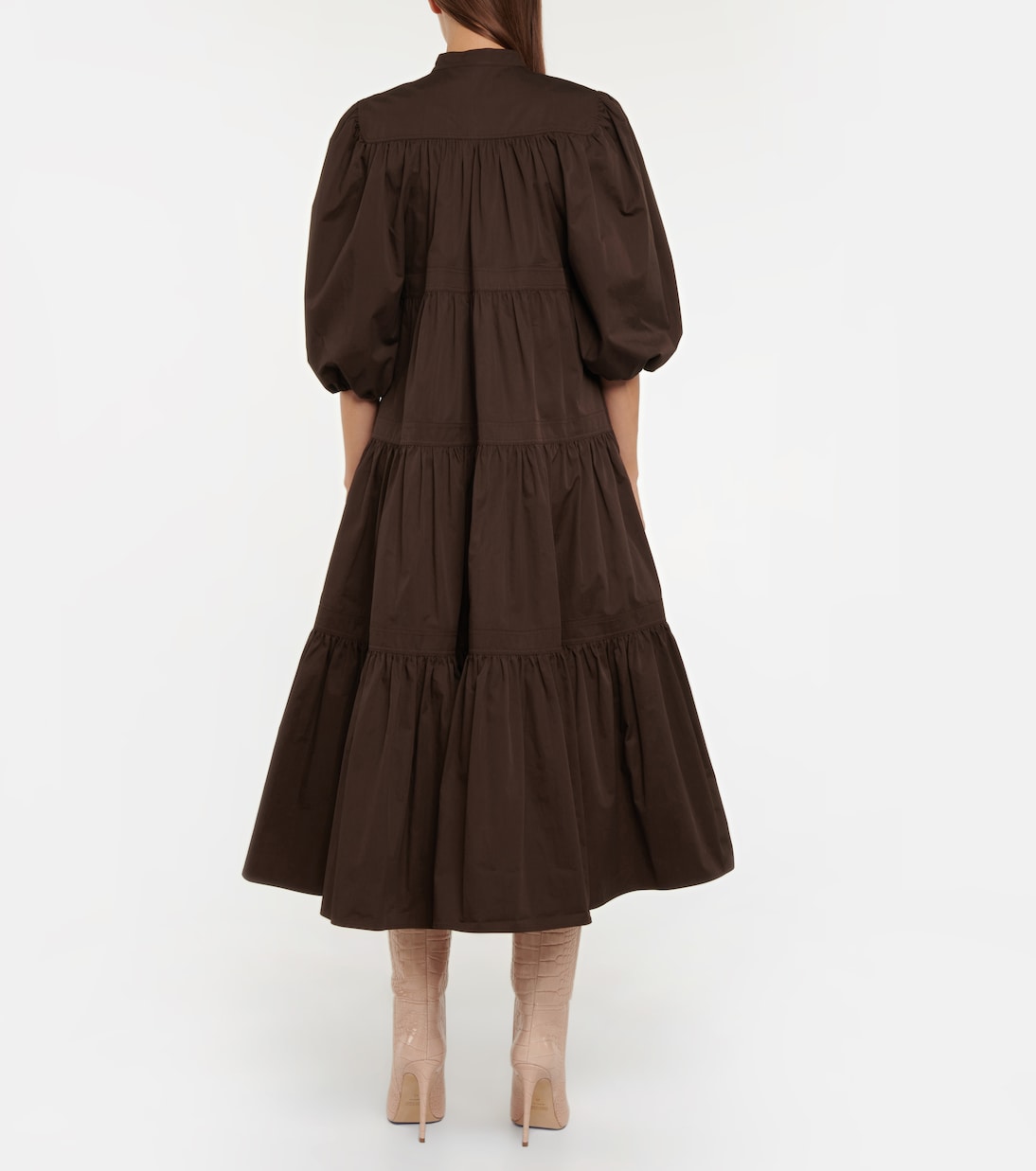 Midikleid aus Baumwollpopeline | Tory Burch