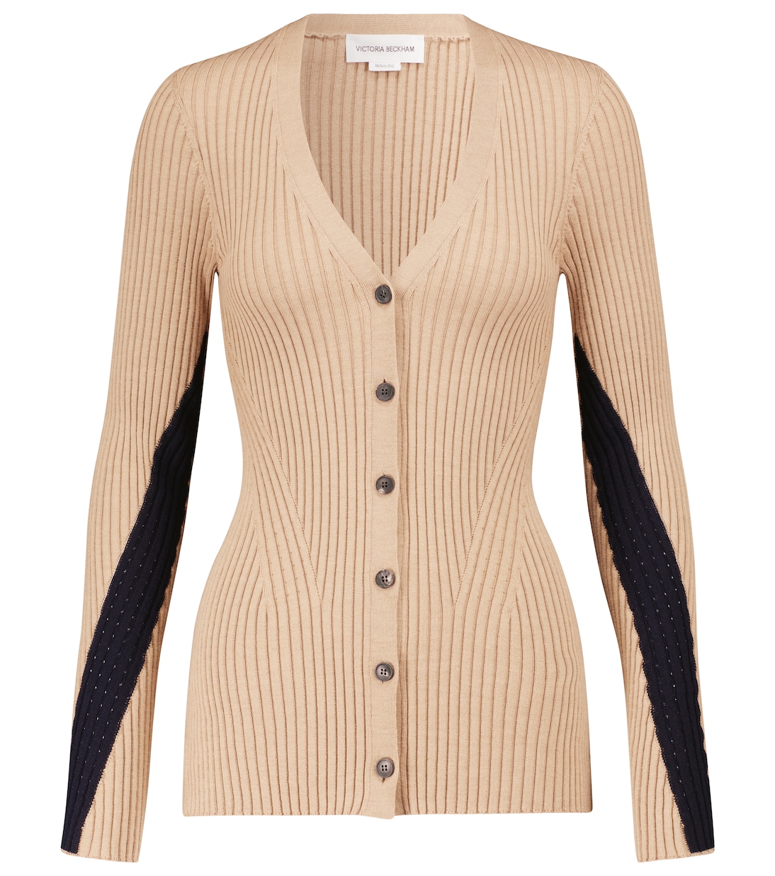 Ribbed-knit cardigan | Victoria Beckham