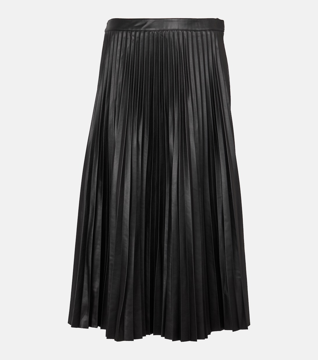 Jupe midi White Label en cuir synthétique | Proenza Schouler