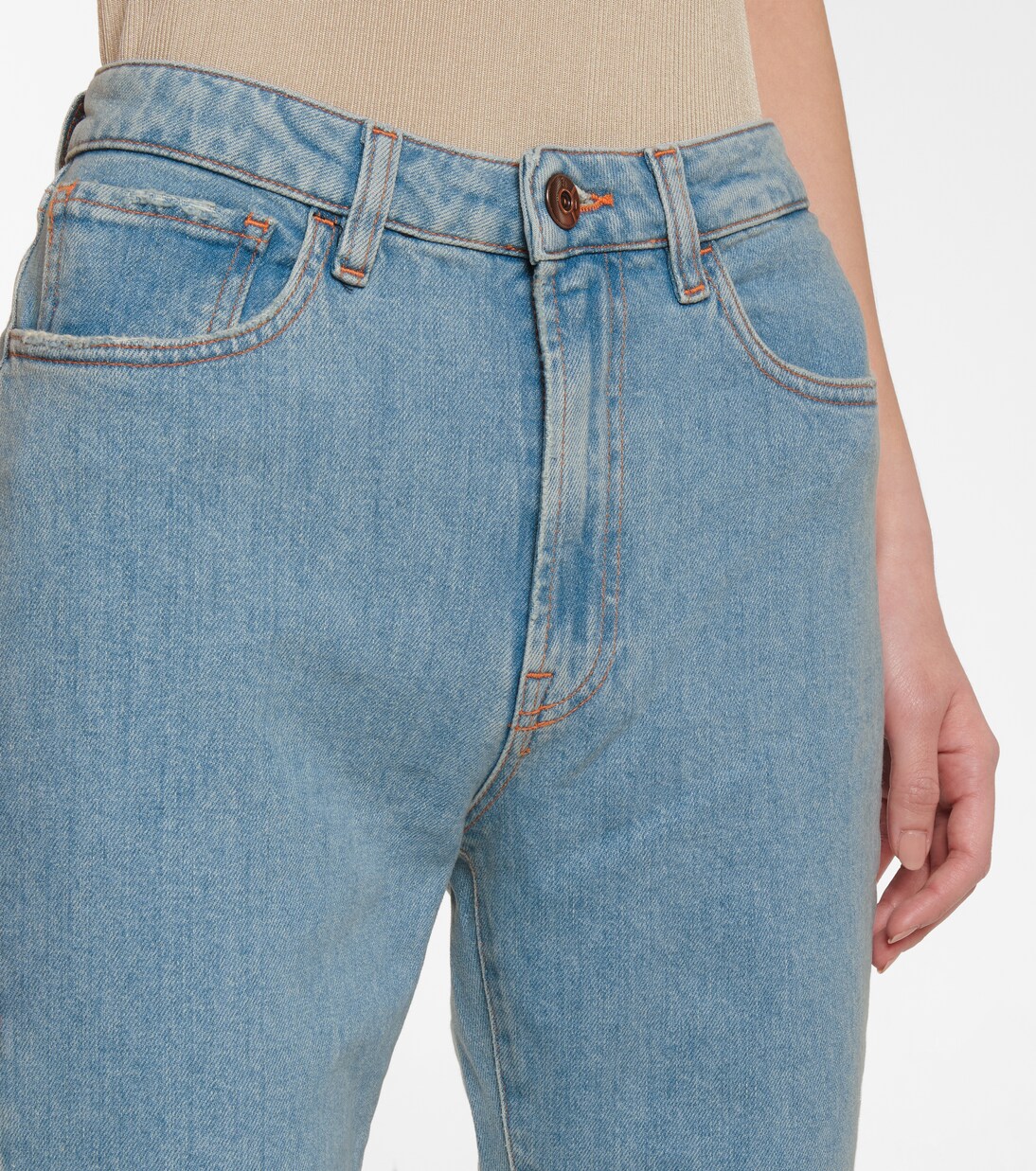 Jeans flared Farrah a vita media | 3x1 N.Y.C.