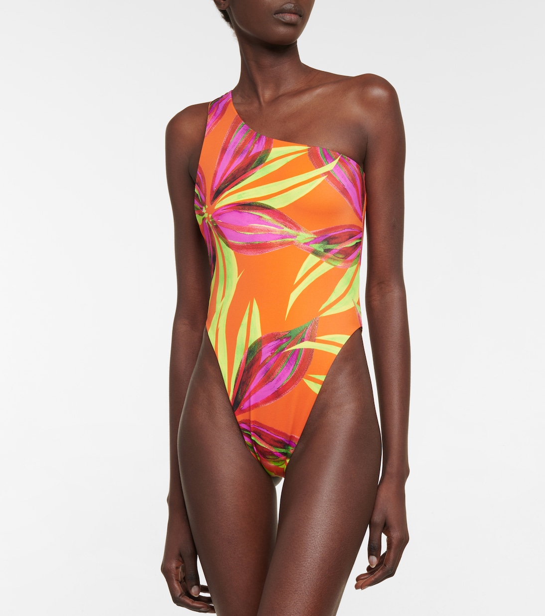Bañador escotado con estampado | Louisa Ballou