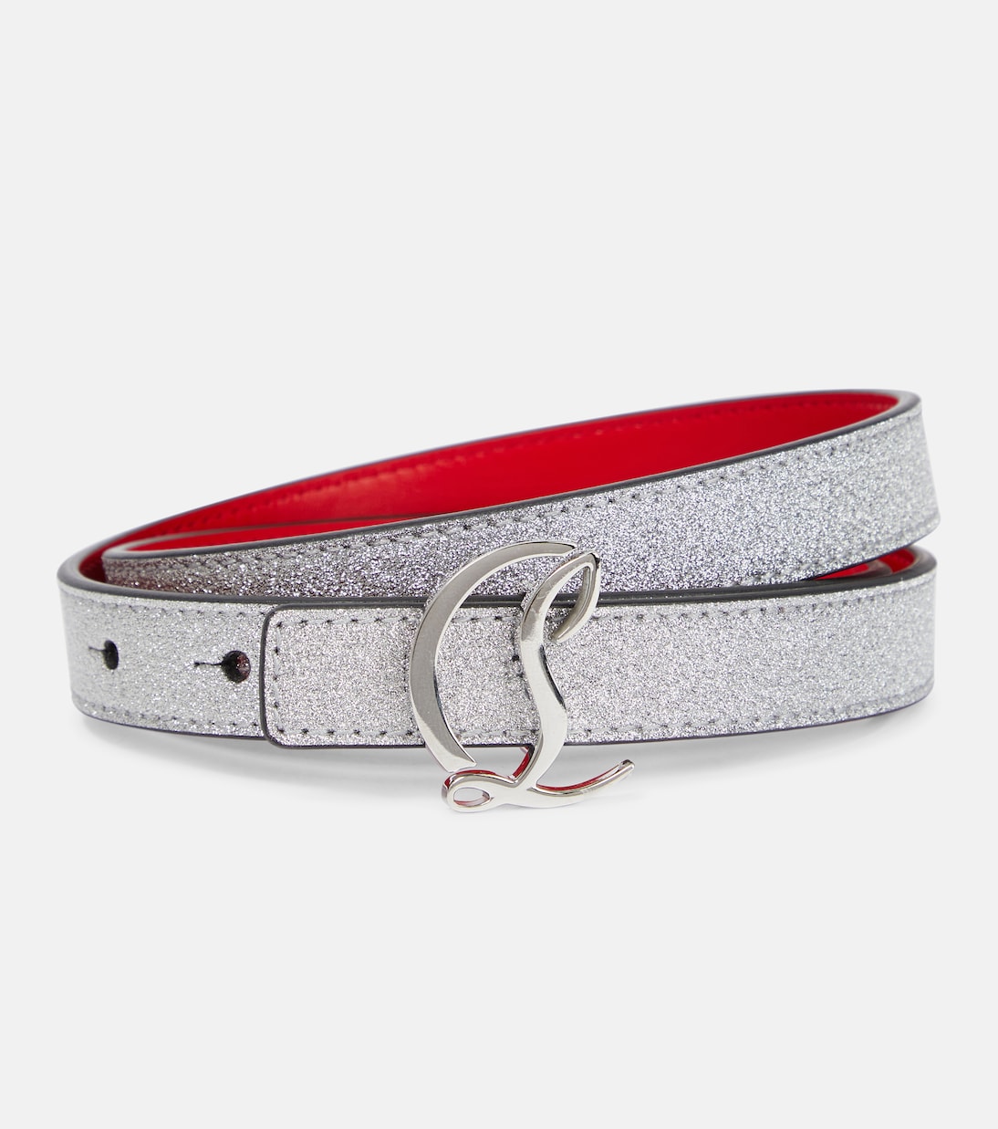 Cintura in pelle con logo | Christian Louboutin