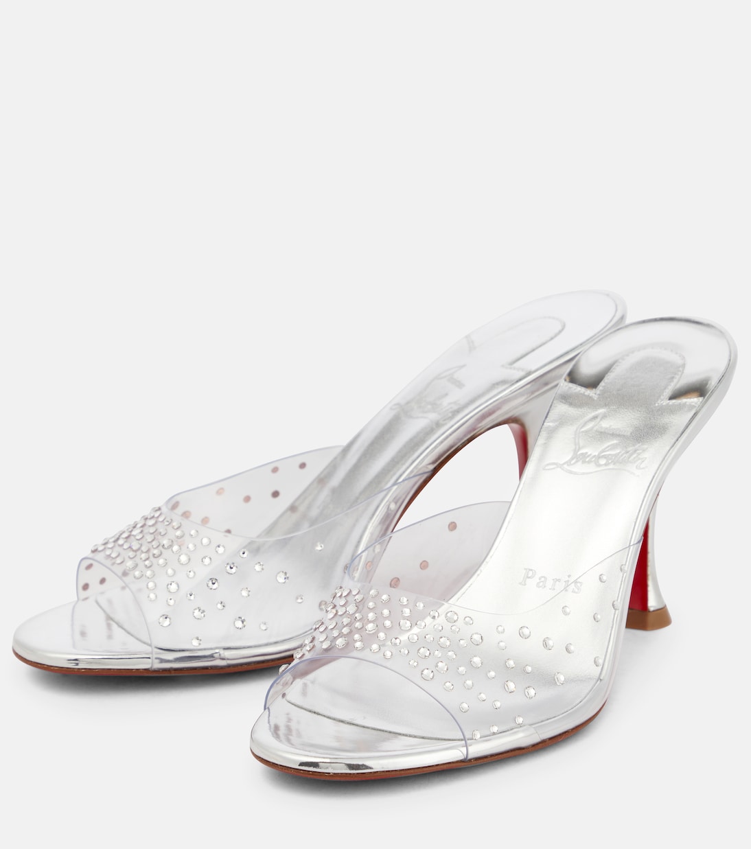 Mules Degramule 85 con decorazioni | Christian Louboutin