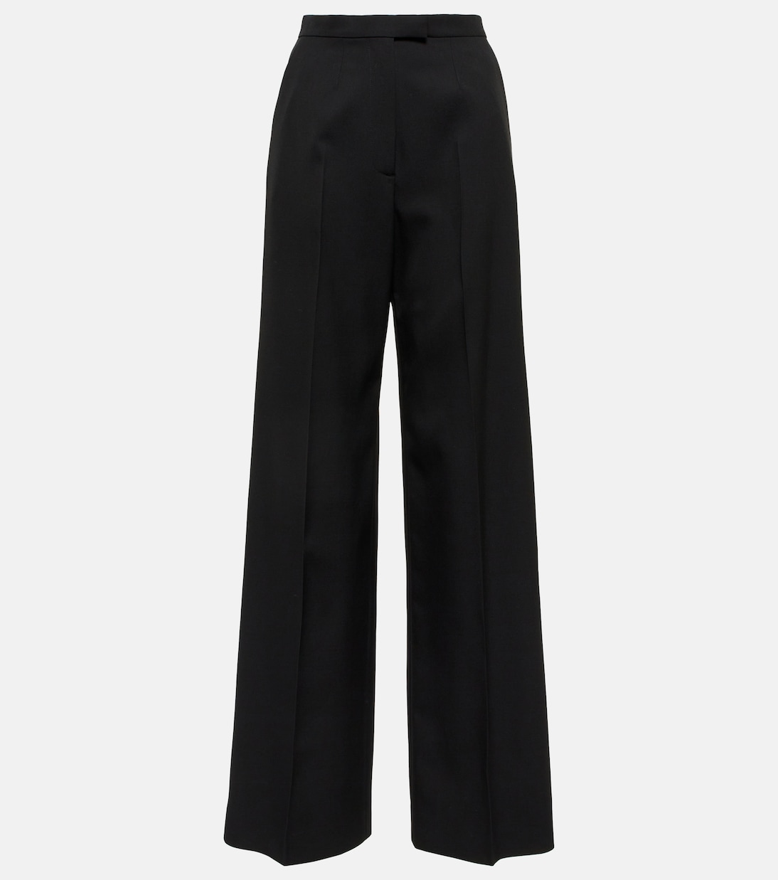 Pantaloni in lana a gamba larga | Alaïa