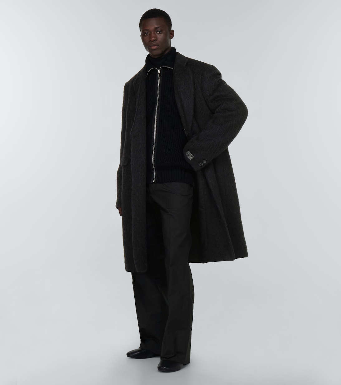 Slightly flared cotton pants | Raf Simons