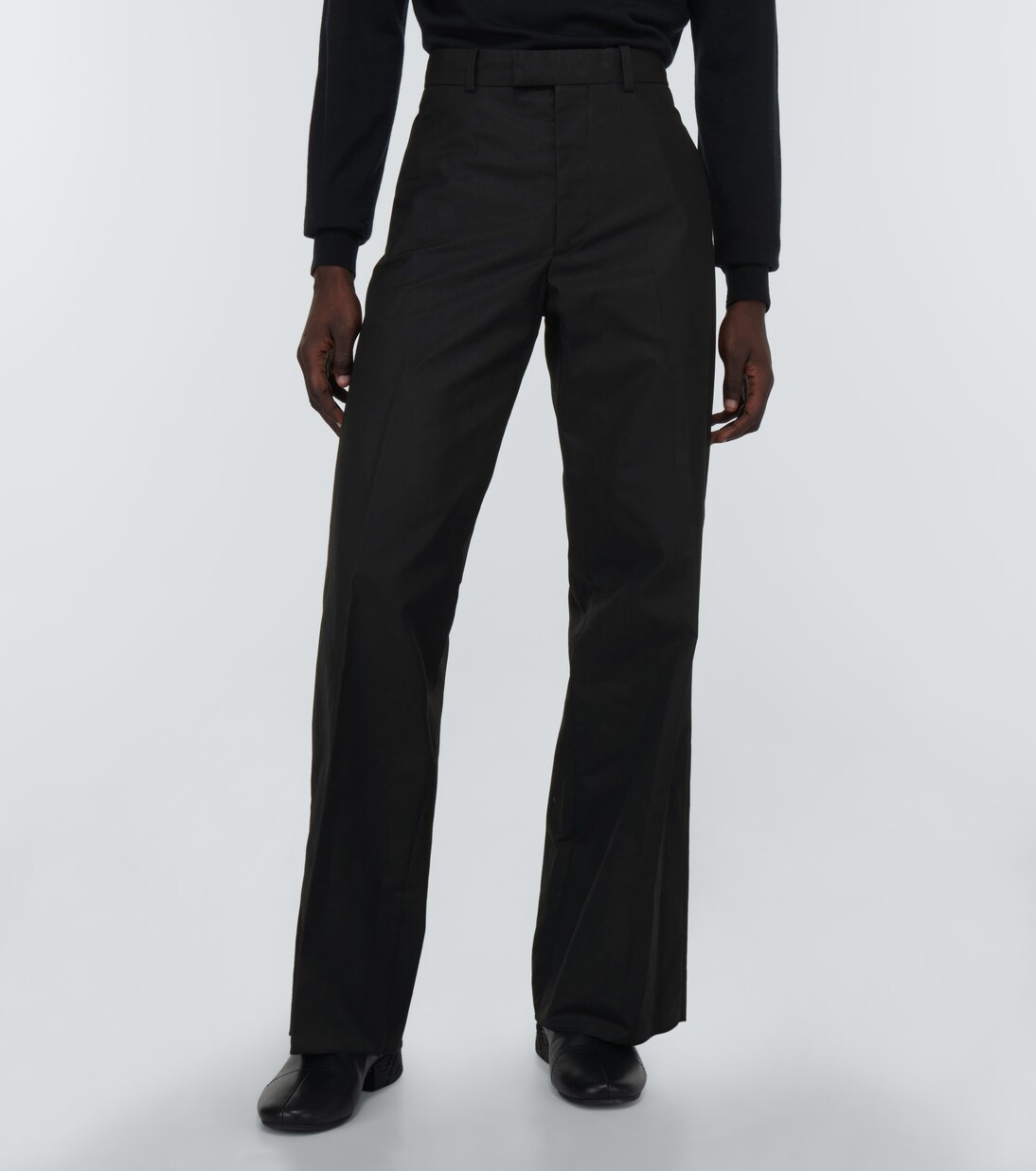 Slightly flared cotton pants | Raf Simons