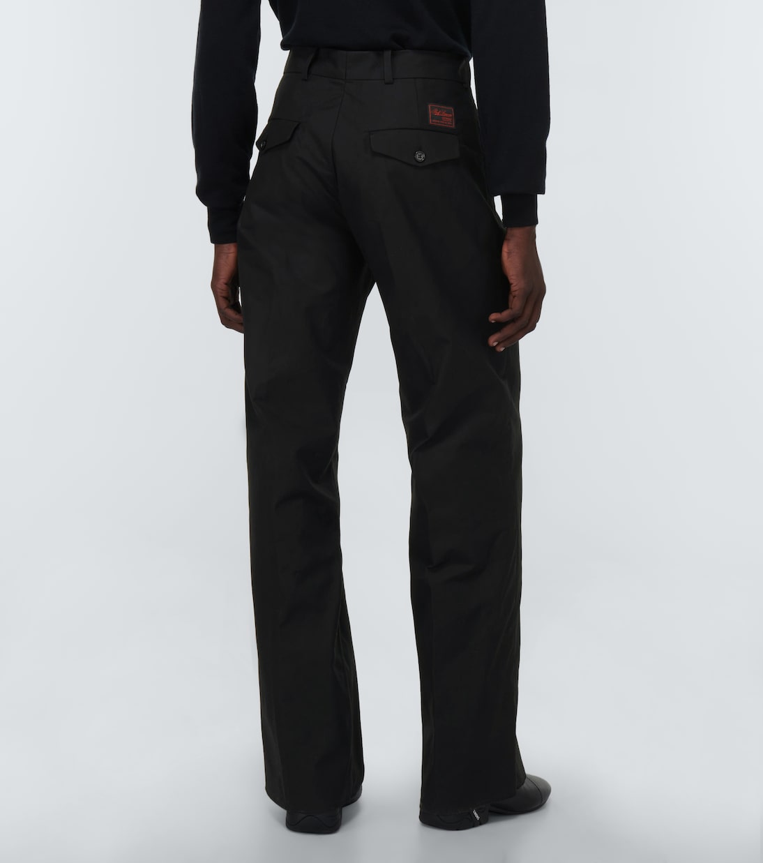 Slightly flared cotton pants | Raf Simons