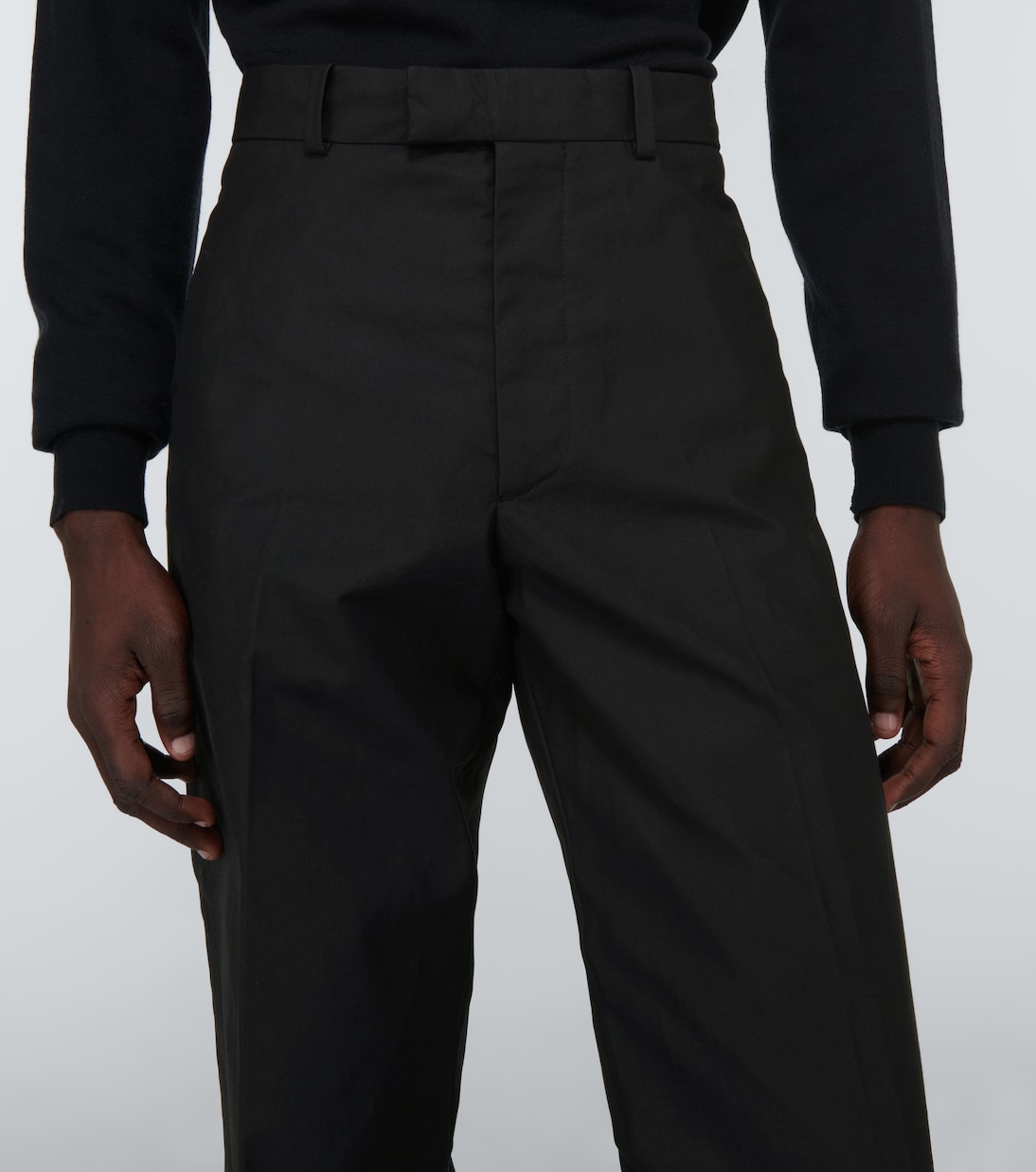 Slightly flared cotton pants | Raf Simons