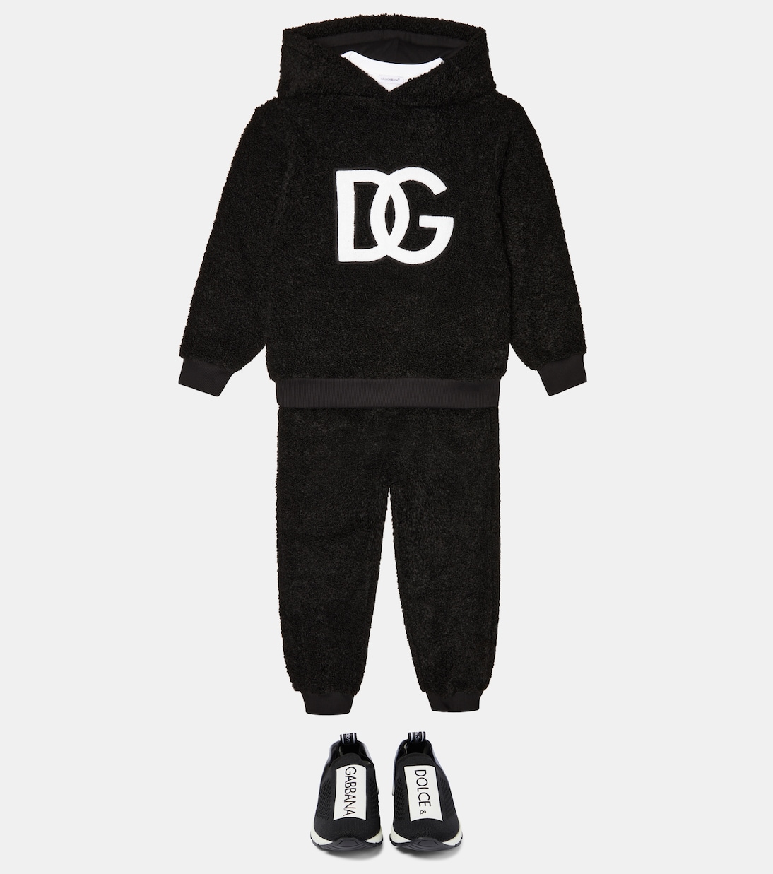 Teddy sweatpants | Dolce&Gabbana Kids