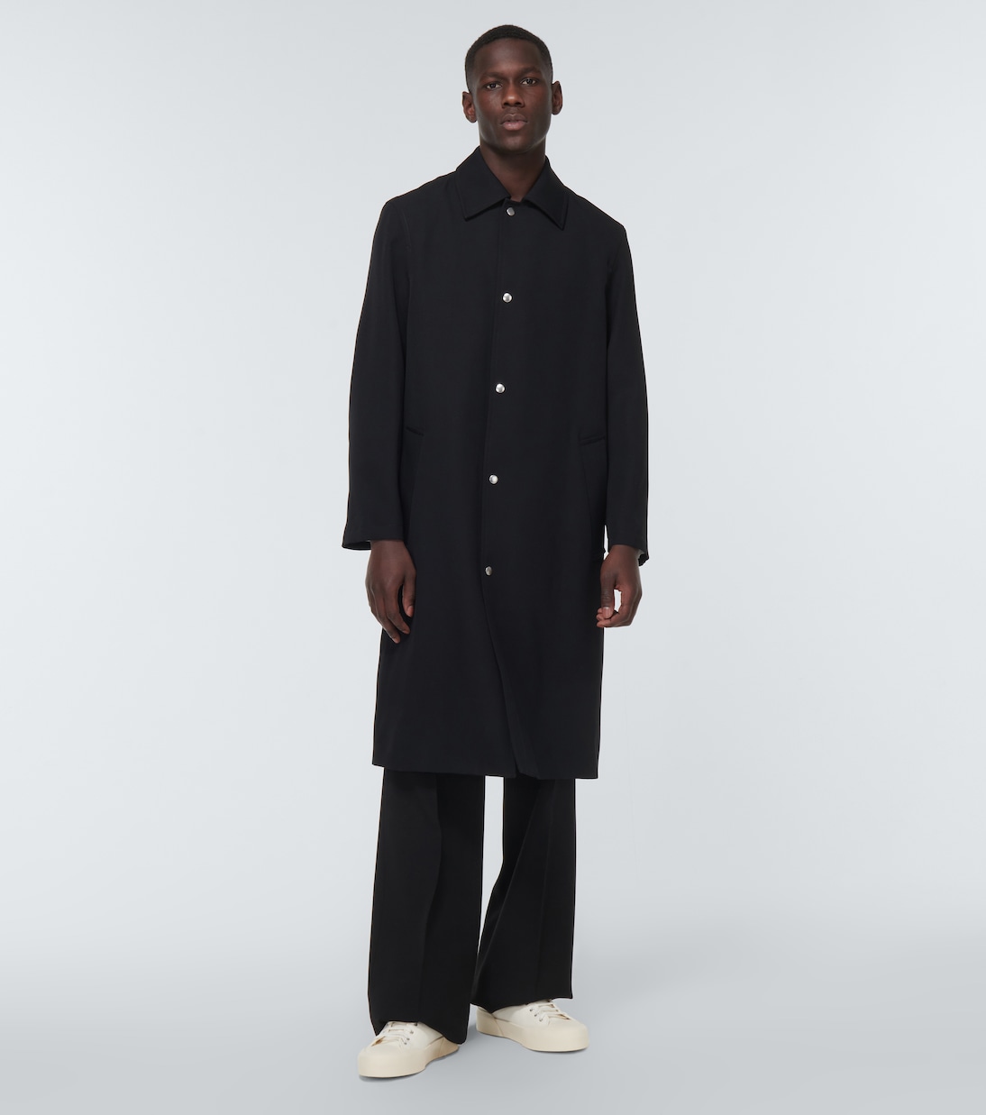 High-top canvas sneakers | Jil Sander
