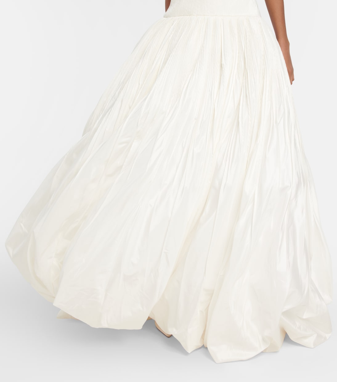 Robe de mariée longue Leith en soie | Danielle Frankel