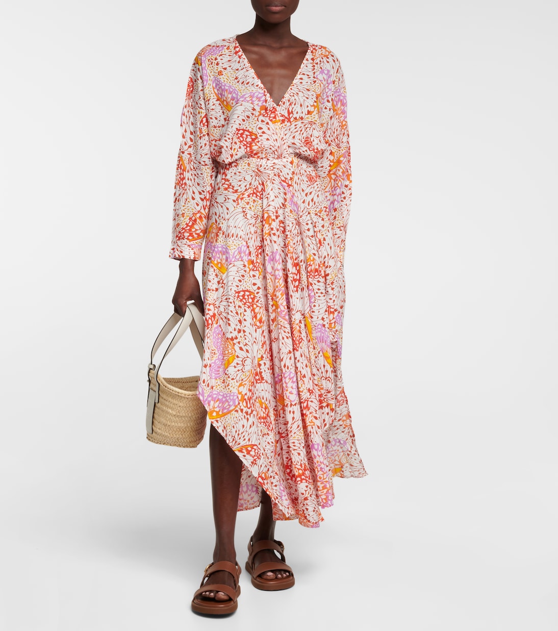 Ilona printed maxi dress | Poupette St Barth