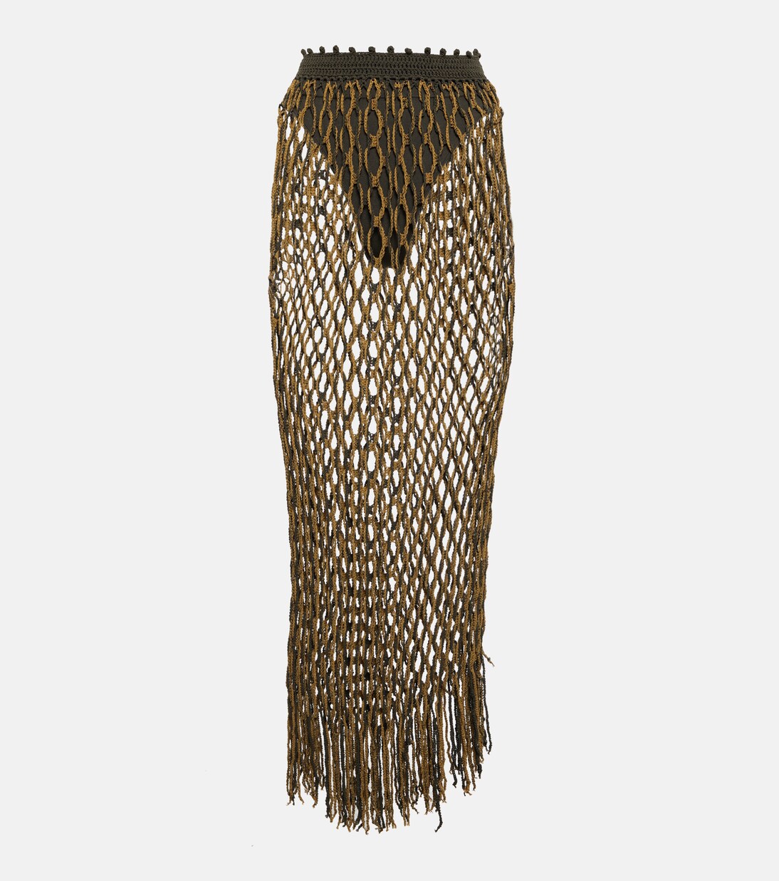 Jupe longue en crochet | Dion Lee