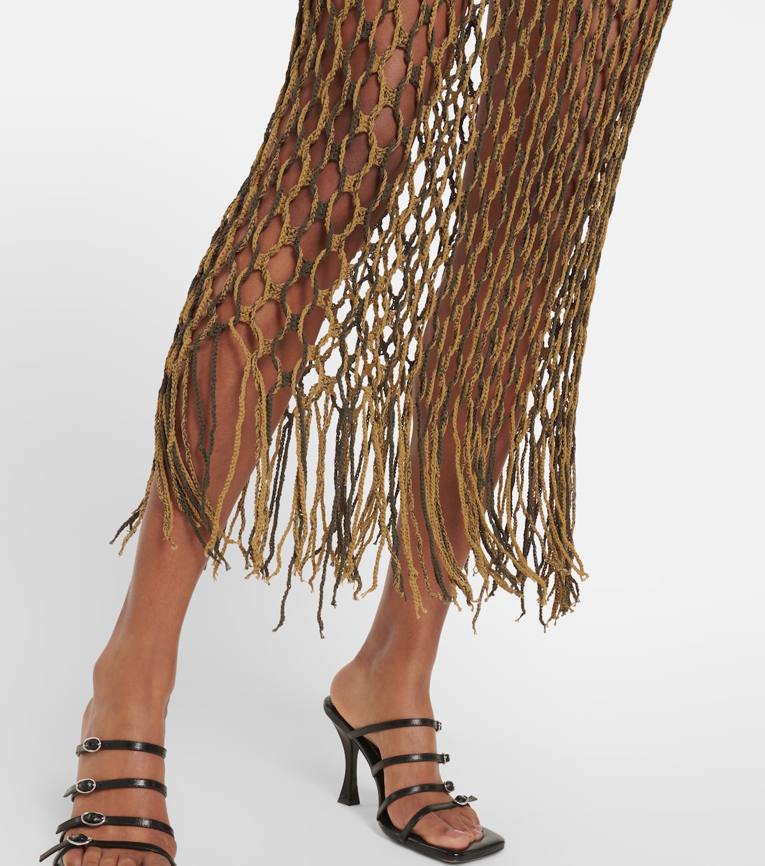 Jupe longue en crochet | Dion Lee
