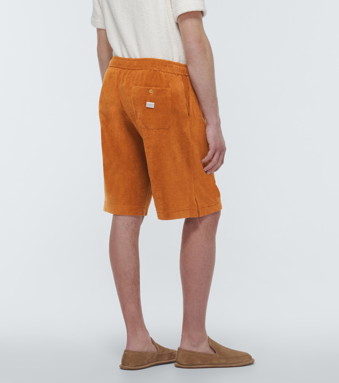 Shorts de felpa de algodón | Dolce&Gabbana
