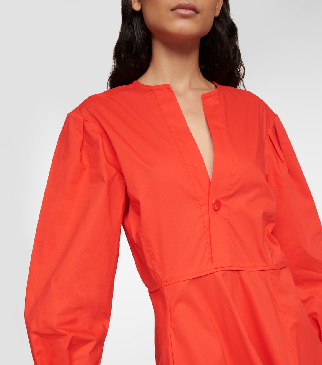 Robe midi White Label en coton | Proenza Schouler