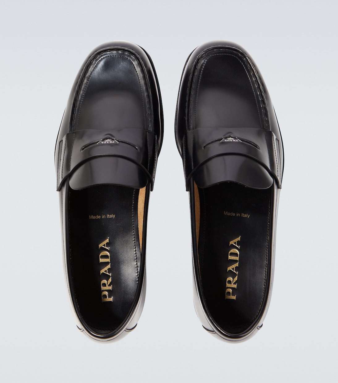 Loafers aus Leder | Prada