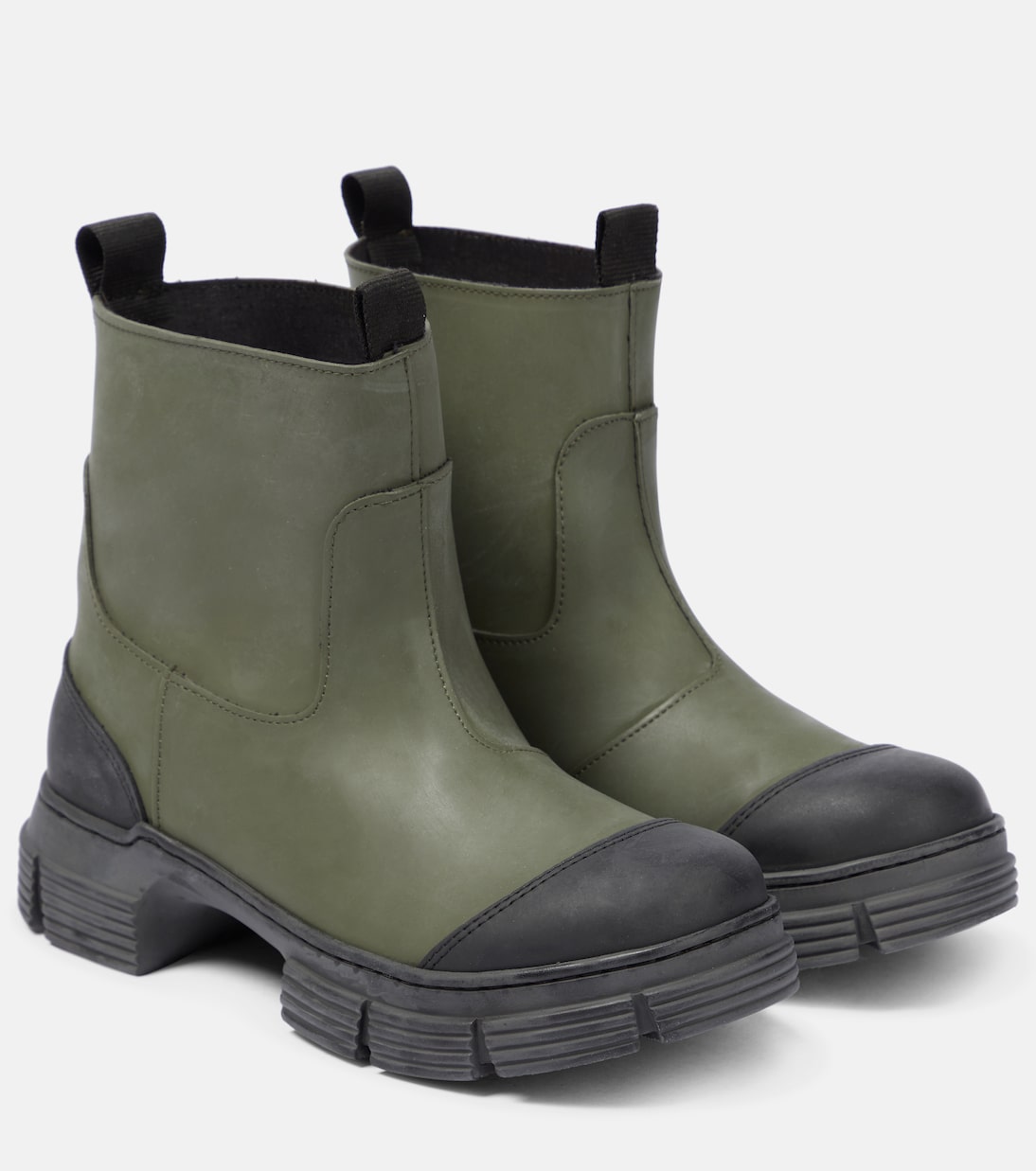 Rubber ankle boots | Ganni