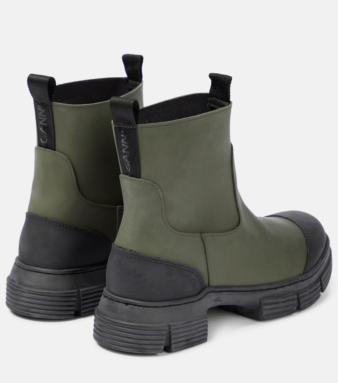 Rubber ankle boots | Ganni