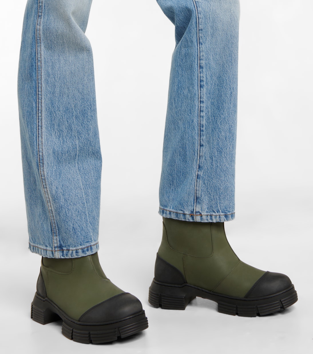 Rubber ankle boots | Ganni