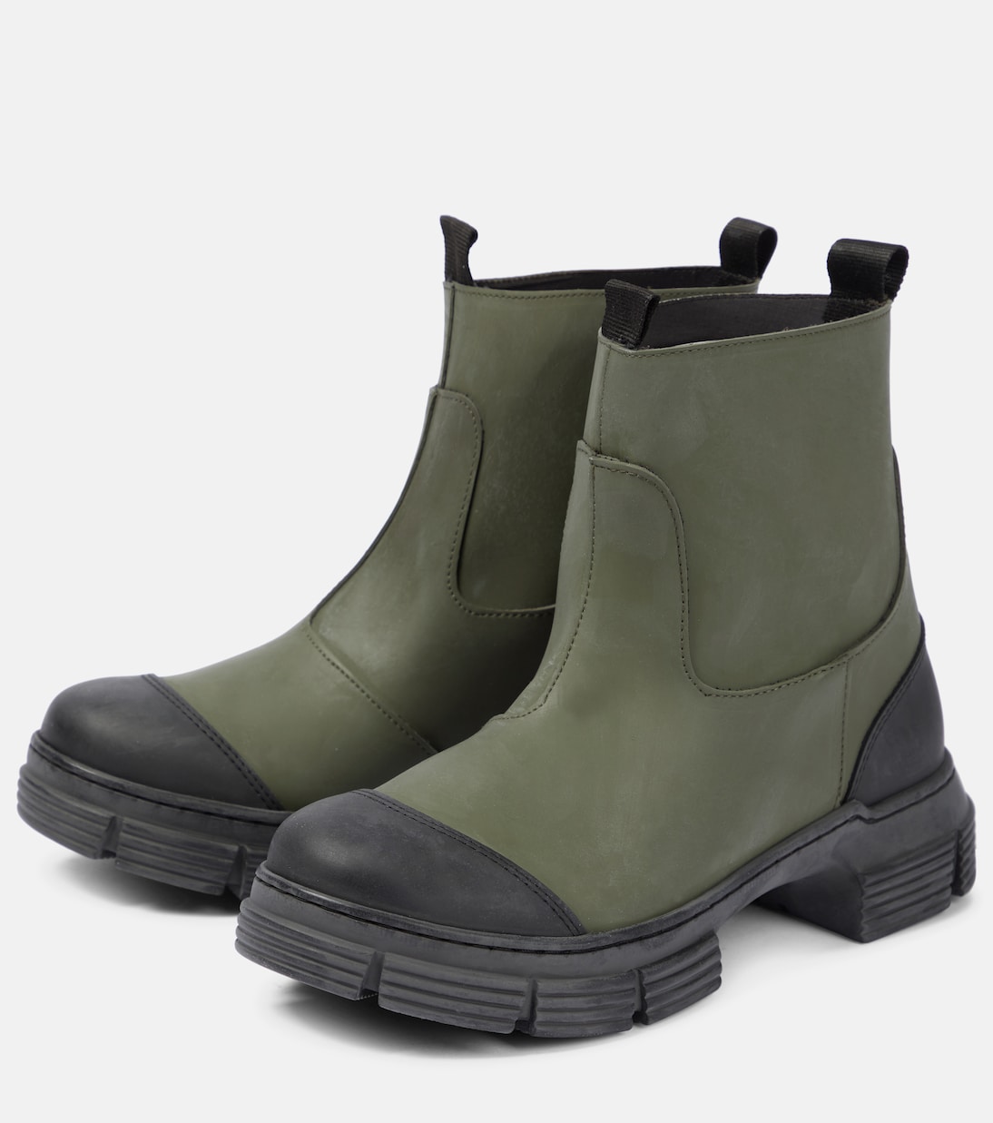 Rubber ankle boots | Ganni