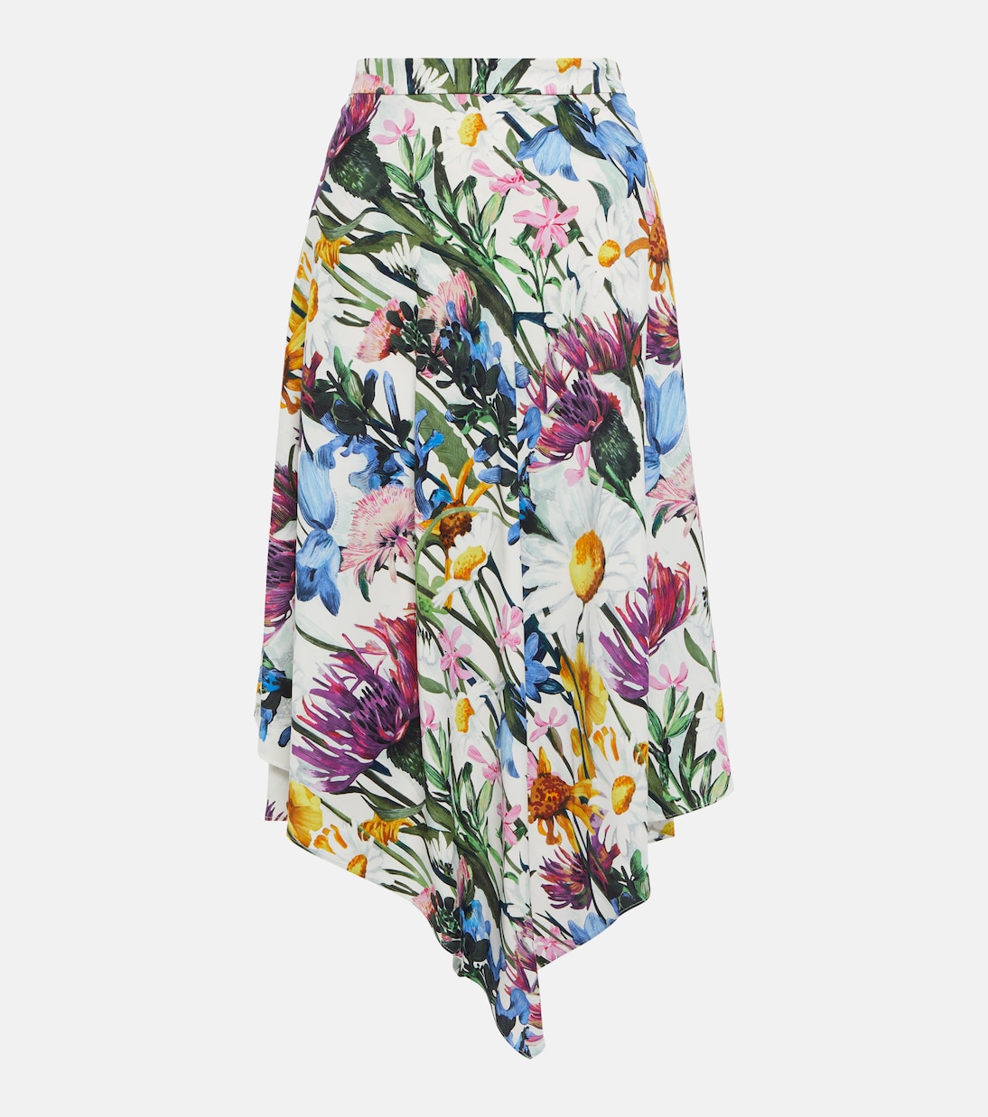 Jupe midi à fleurs | Stella McCartney