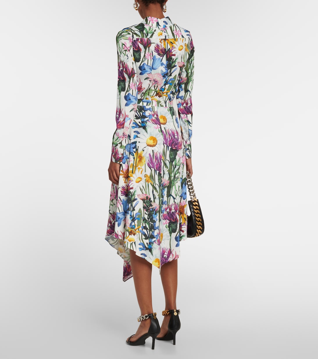 Jupe midi à fleurs | Stella McCartney