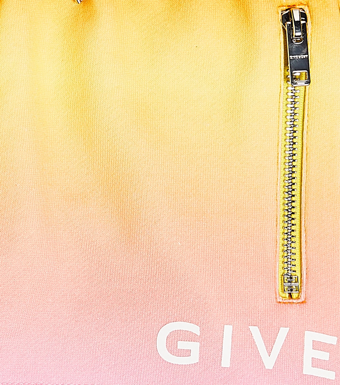 Shorts in jersey di cotone ombré | Givenchy Kids