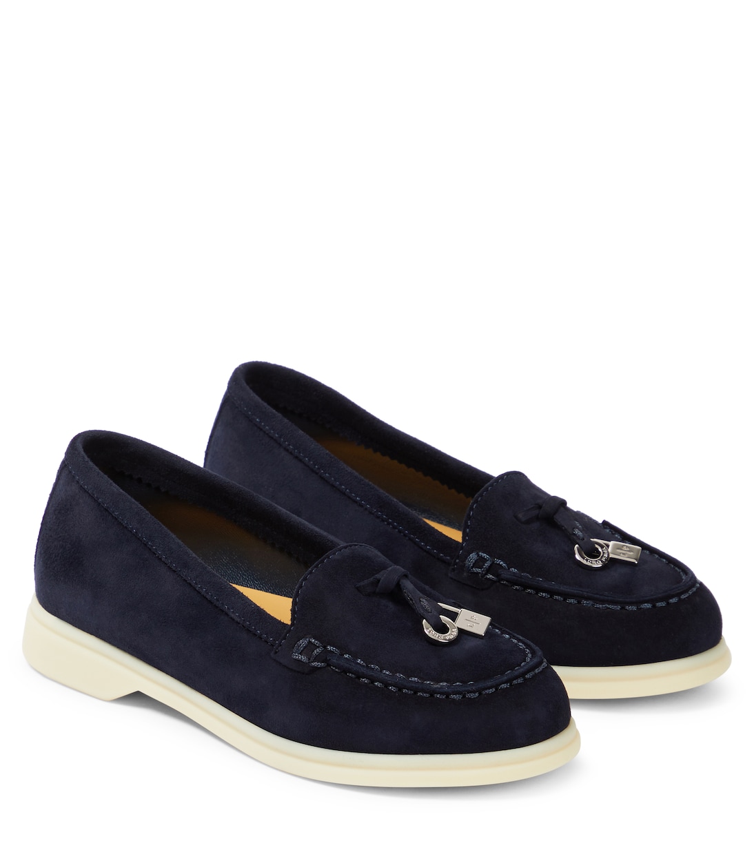 Mocasines Summer Charms de ante | Loro Piana Kids
