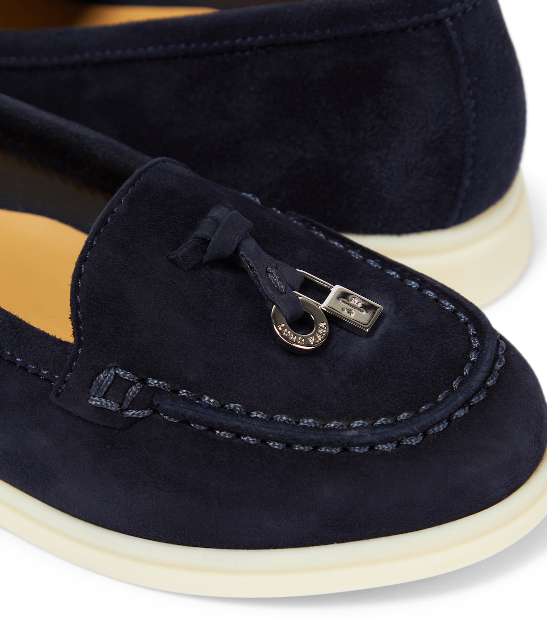 Mocasines Summer Charms de ante | Loro Piana Kids