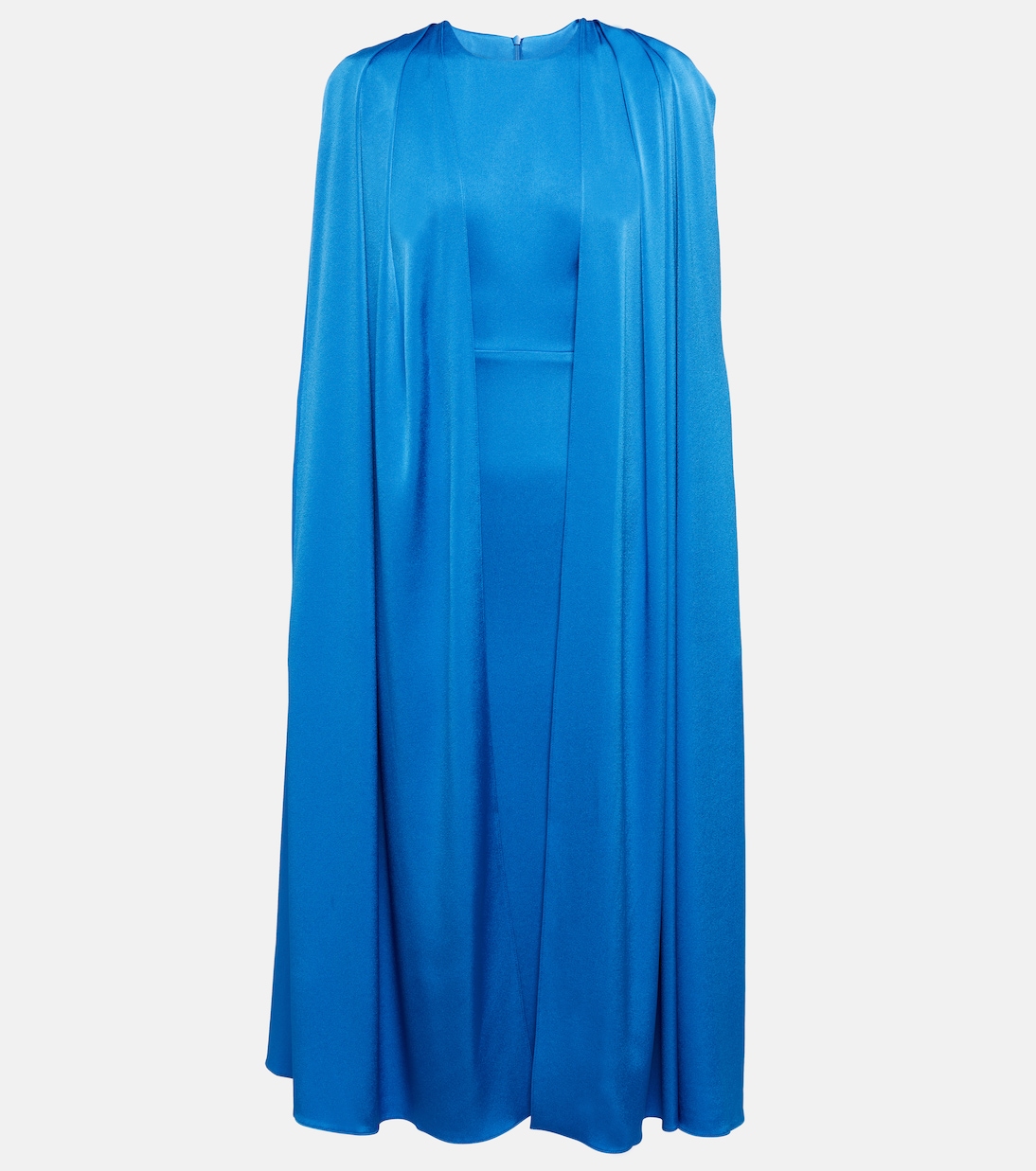 Vestido midi Beckett de crepé satén | Alex Perry