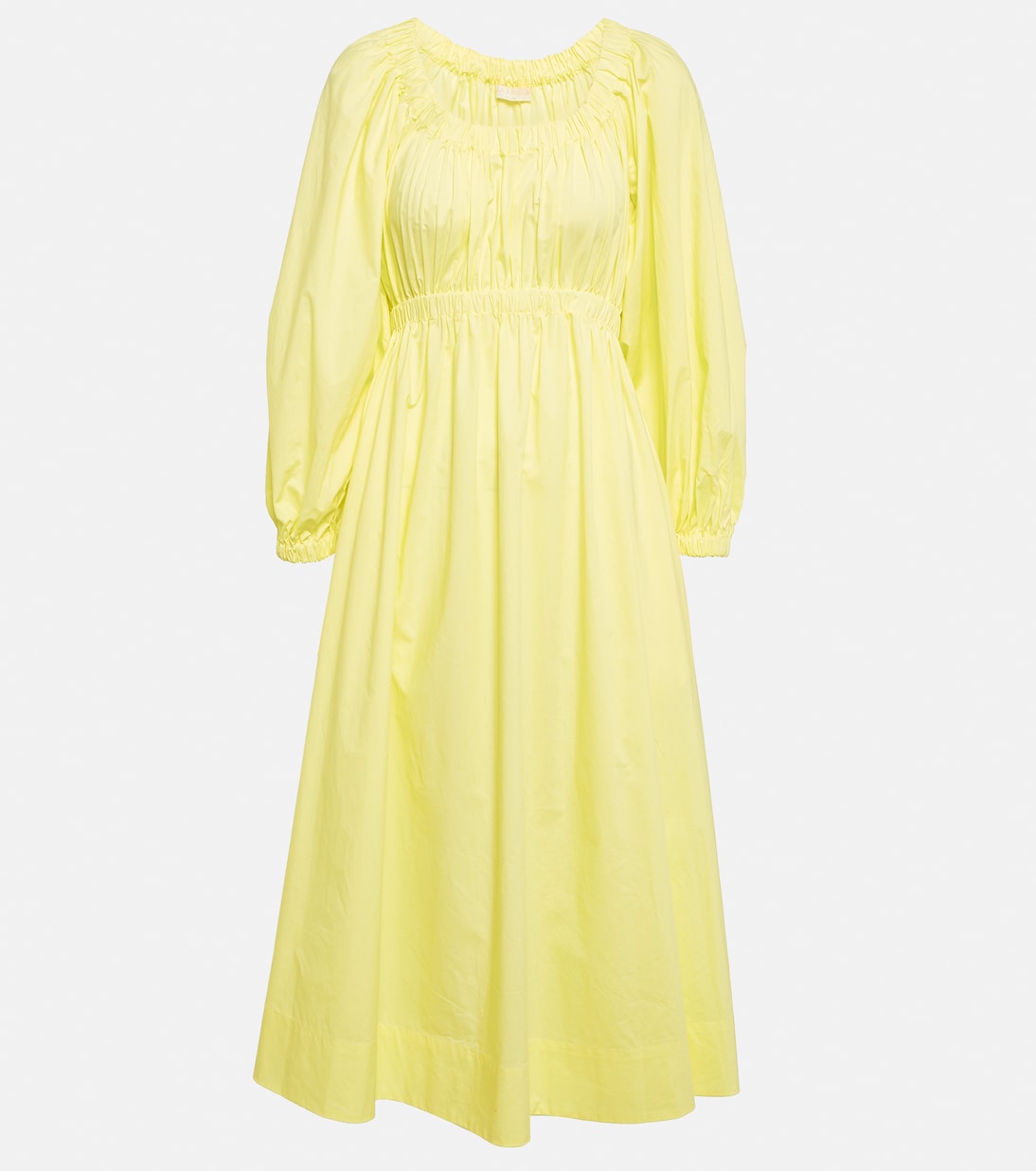 Helena gathered cotton midi dress | Ulla Johnson
