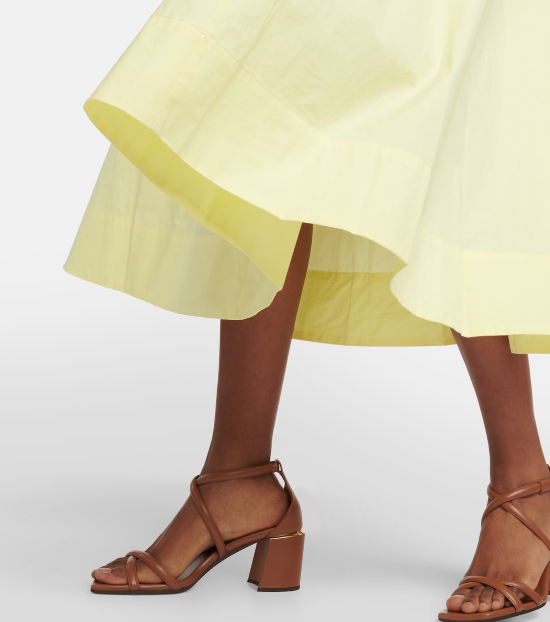 Helena gathered cotton midi dress | Ulla Johnson