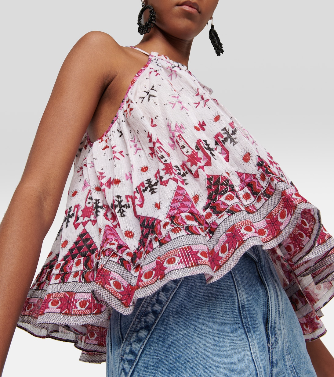 Fabino printed cotton top | Marant Etoile