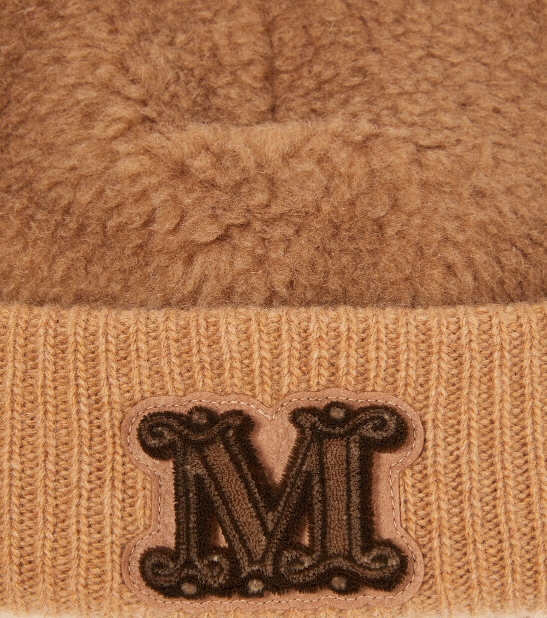 Fida camel and silk beanie | Max Mara