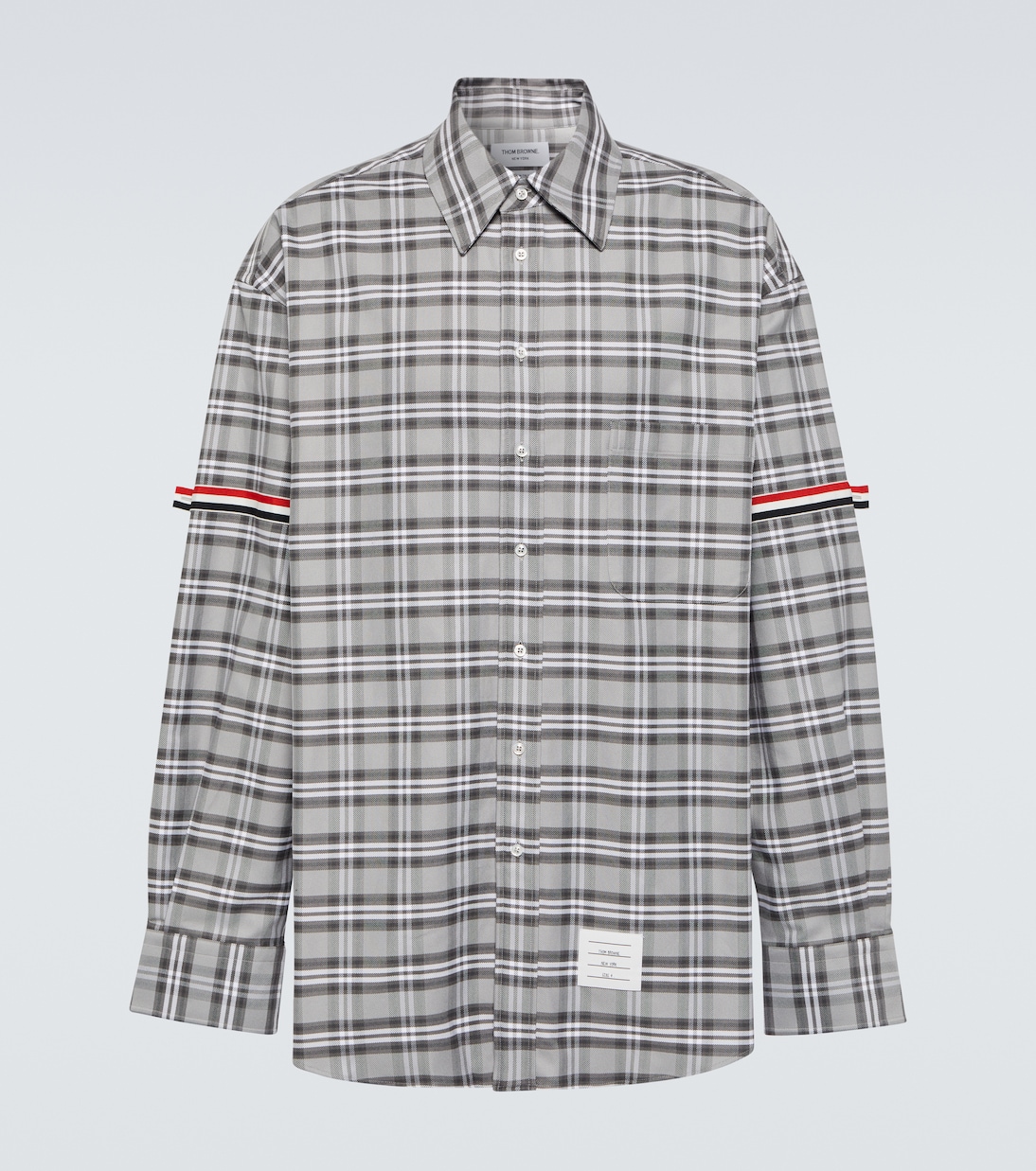 Checked cotton shirt | Thom Browne
