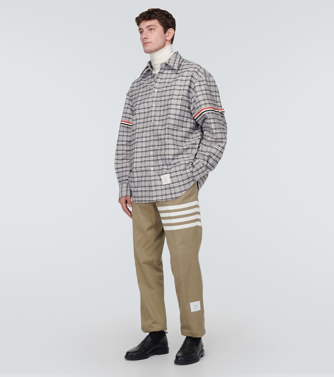 Checked cotton shirt | Thom Browne