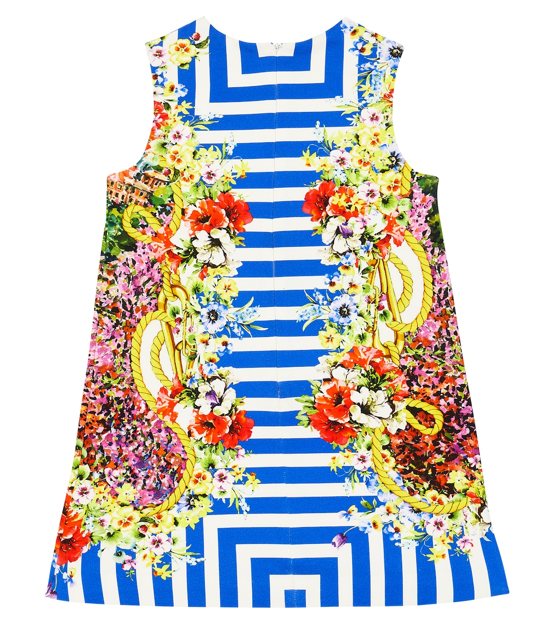 Kleid Portofino aus einem Baumwollgemisch | Dolce&Gabbana Kids