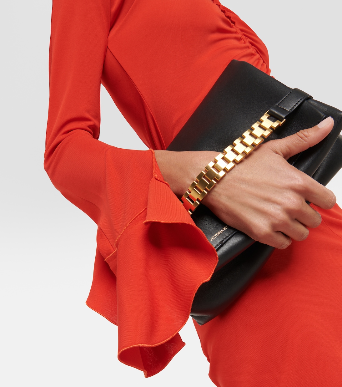 Abito midi in jersey con cut-out | Victoria Beckham