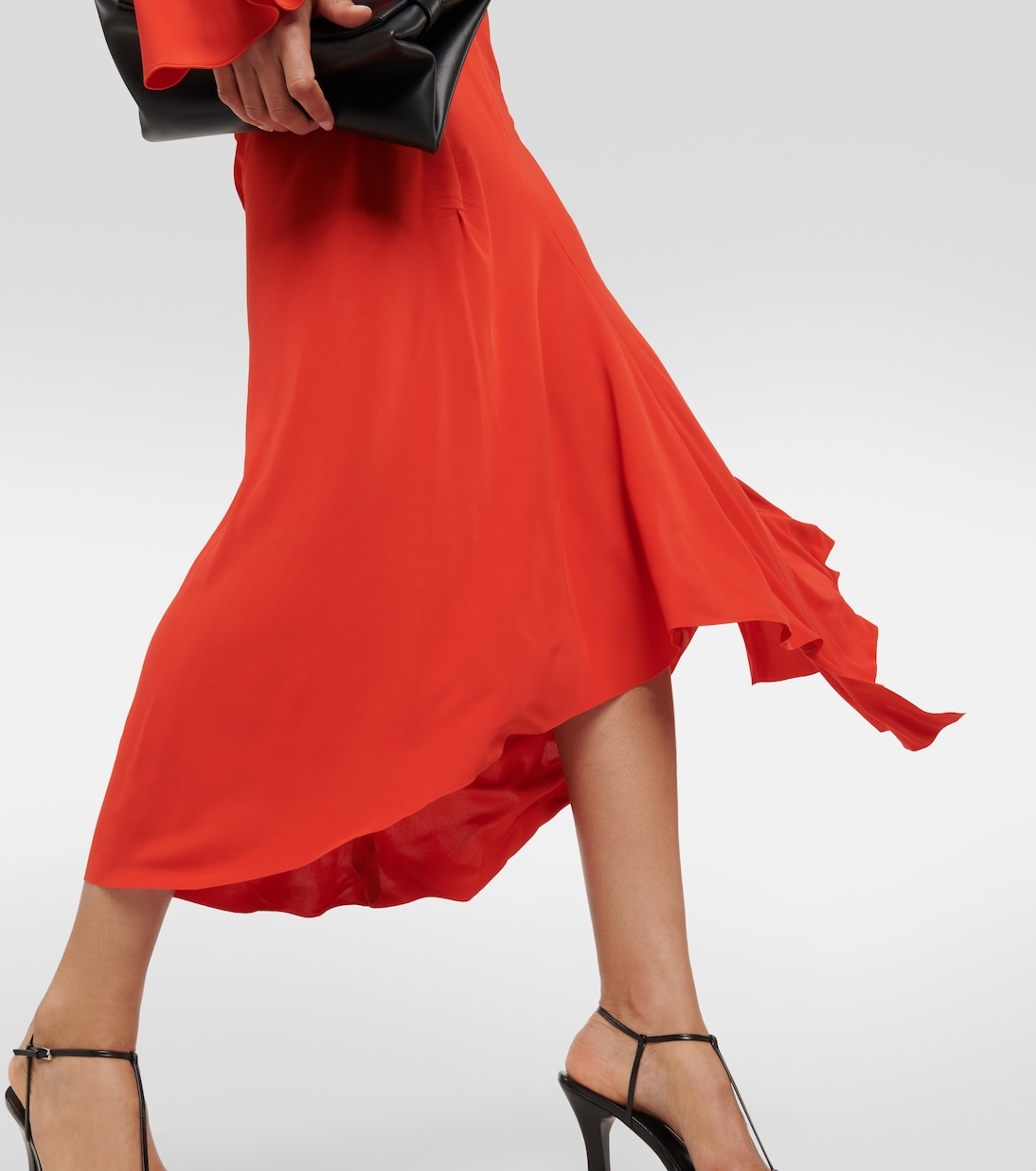 Abito midi in jersey con cut-out | Victoria Beckham