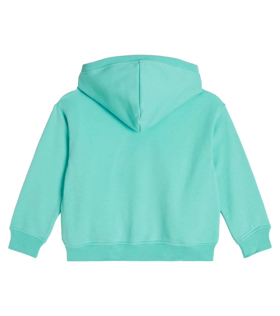 Logo printed cotton hoodie | Moschino Kids
