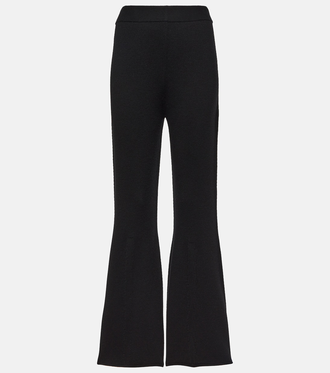 Pantalon évasé en laine mélangée | Joseph