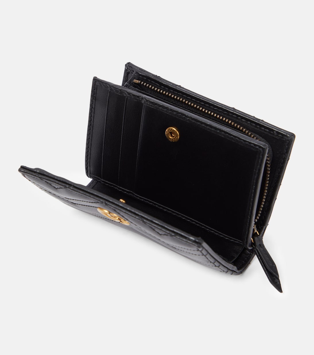 Gg marmont matelassé wallet on sale