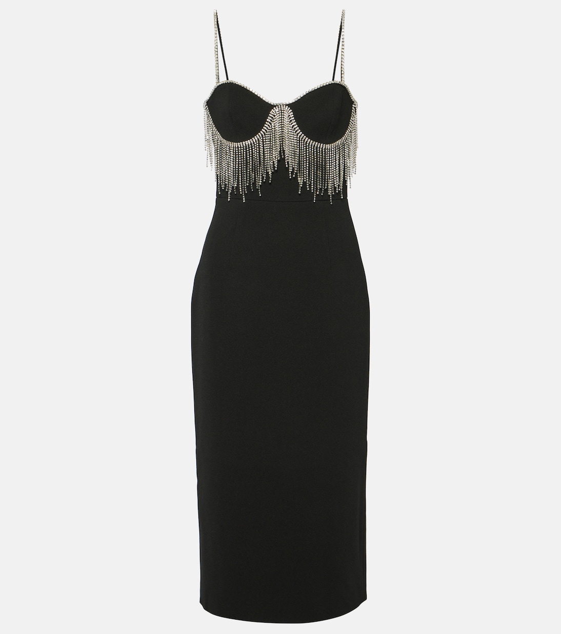 Estelle embellished crêpe midi dress | Rebecca Vallance