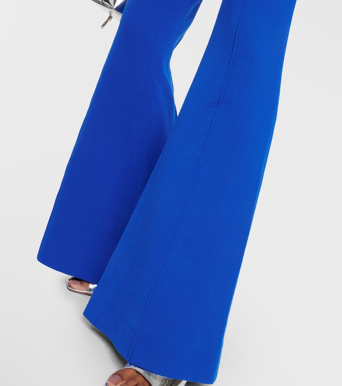 Mono de crepé de lana asimétrico | Roland Mouret