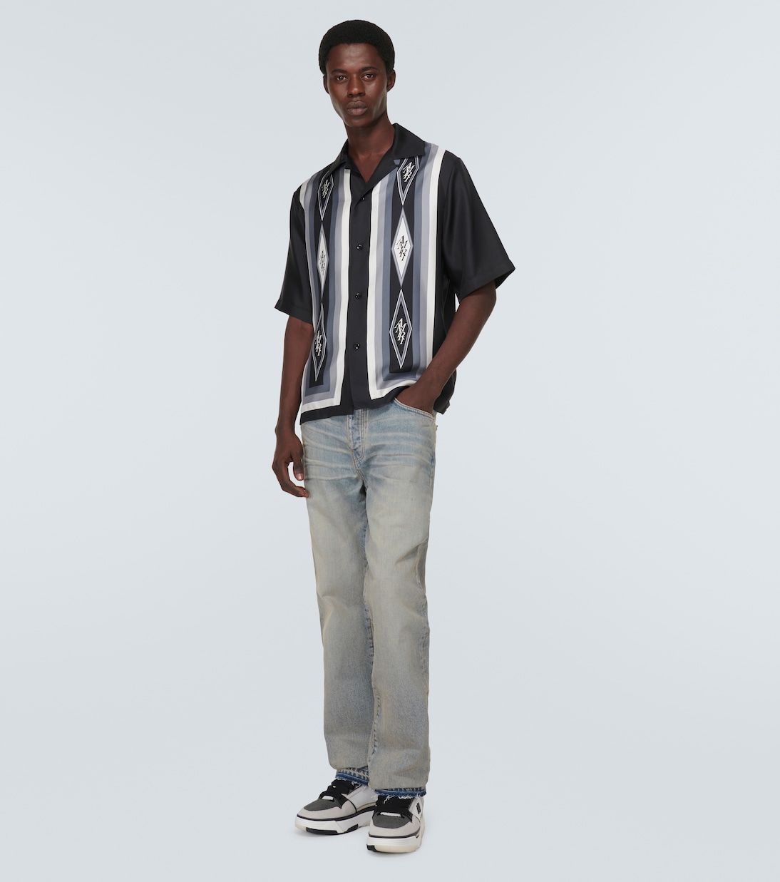 Jeans rectos Release Hem | Amiri